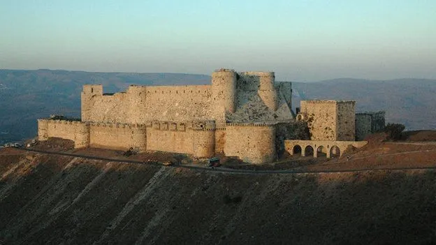 Krak des Chevaliers fortress in Syria