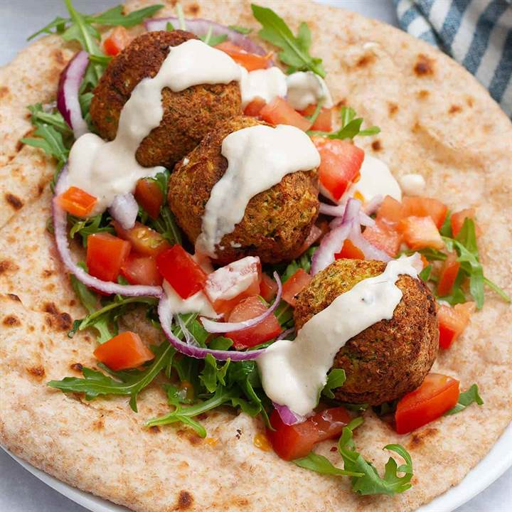 Syrian falafel