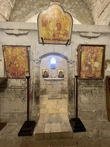 The Church of Saints Sergius and Bacchus in Maaloula