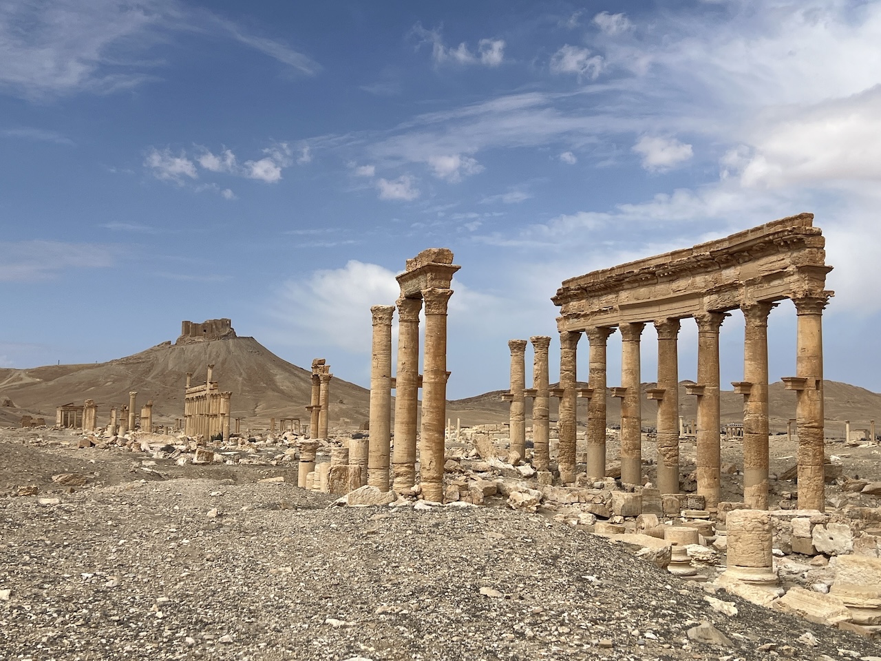 Palmyra Ruins in Syria October tour