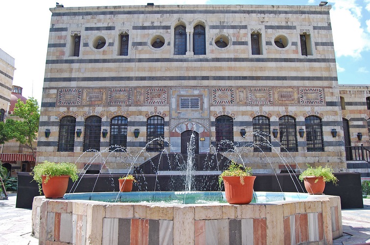 Alazem palace is an amazing example of the traditional Damascus houses