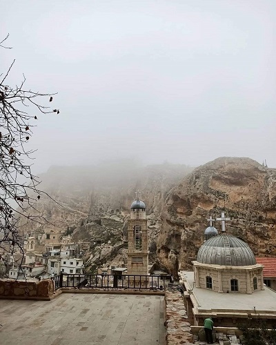 Maaloula is a hidden gem nestled in the Syrian mountains.