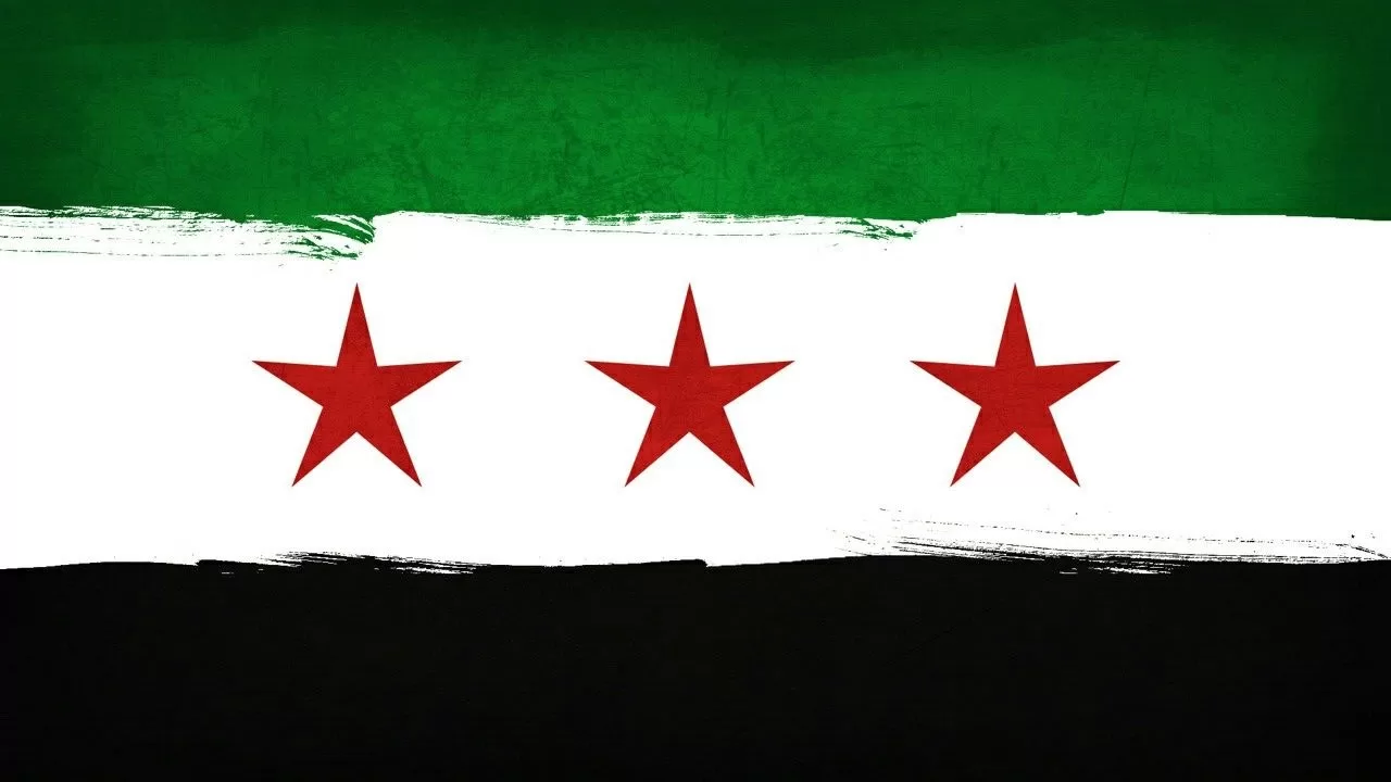 free Syria flag