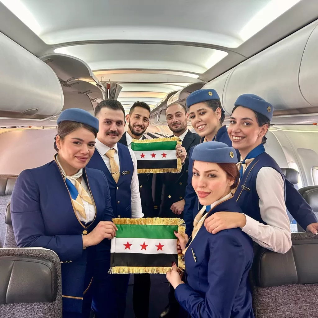 Cham Wings airlines in Syria