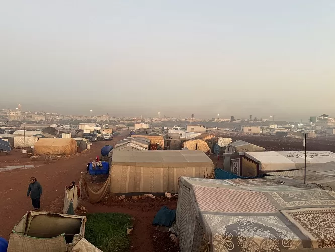 Refugee camps become a New Destinations in Syria