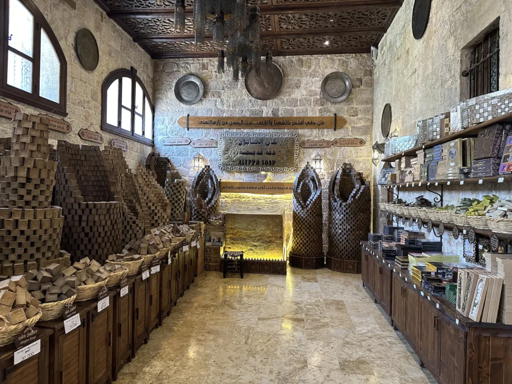 Soap famous shop in Aleppo