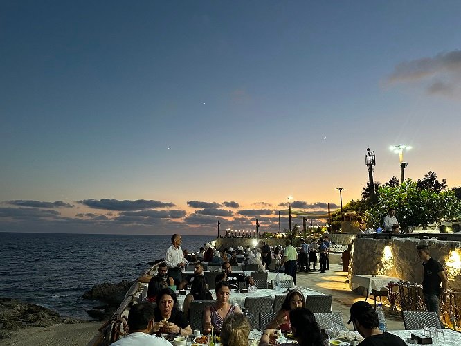 nightlife in Lattakia, Syria.
