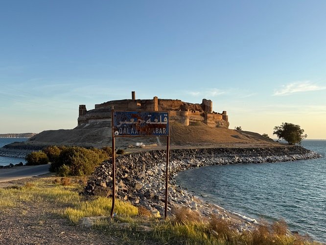 Qalaat Ja'bar Castle on Tabqa Lake in Raqqa, Syria